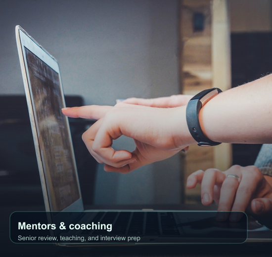 Mentors & coaching